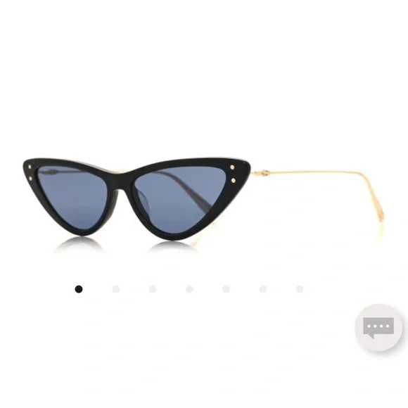 Cat Eye Miss Dior B4U Sunglasses Black
